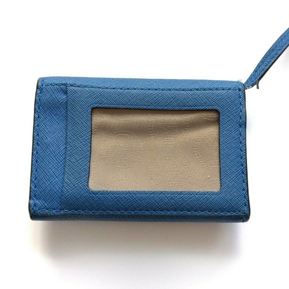 Michael Kors Blue Wallet Keychain - Picture 2 of 10